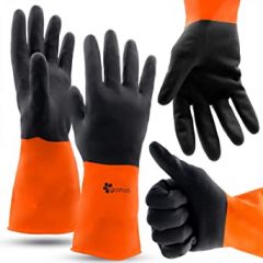Gastody - Chemical Resistant Gloves Set of 2 Pairs -S-M-L-XL, Glo