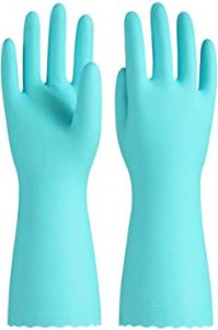 PACIFIC PPE Reusable Dishwashing Cleaning Gloves, Kitchen Rubber 