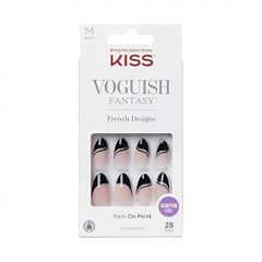 KISS Voguish Fantasy Press On Nails, Nail glue included, 'Ma