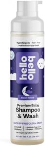 Hello Bello Nighttime Shampoo & Body Wash - Gentle Hypoallerg