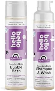Hello Bello Tear-Free Bubble Bath for Babies & Kids, Lavender