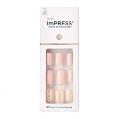 KISS imPRESS No Glue Mani Press On Nails, Design, Dorothy', 