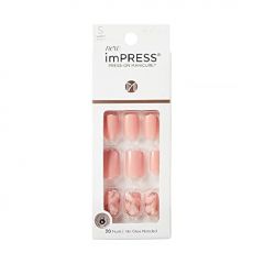 KISS imPRESS No Glue Mani Press On Nails, Design, Kingdom', 