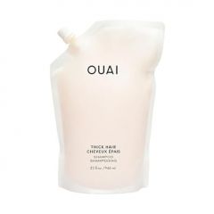OUAI Thick Shampoo Refill - Moisturizing Shampoo with Keratin, Ma