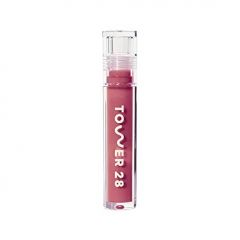Tower 28 ShineOn Milky Lip Jelly, CASHEW, Non-Sticky Lip Gloss, M