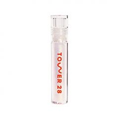 Tower 28 ShineOn Milky Lip Jelly, ALMOND, Non-Sticky Lip Gloss, M