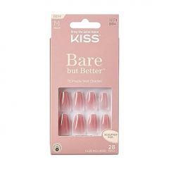 KISS Bare But Better TruNude Fake Nails Nude Nail Shades Manicure