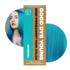 Good Dye Young Semi Permanent Teal Hair Dye (Narwhal) ? UV Protec