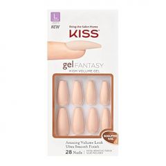 KISS Gel Fantasy Ready-to-Wear Sculpted Gel Nails, “4 the Cause