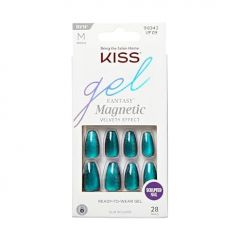 KISS Gel Fantasy Toenails, Press-On Nails, Nail glue included, &#