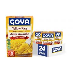 Goya Foods Instant Yellow Rice, Spanish Style, 6 Ounce (Pack of 2