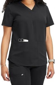 Fabletics Women's Method 2-Pocket Scrub Top - MotionTech, 4-