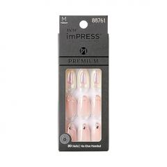 KISS imPRESS No Glue Mani Press On Nails, Premium, All My Love�