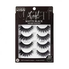 KISS Lash Couture 3D Matte False Eyelashes, 'Matte Twill