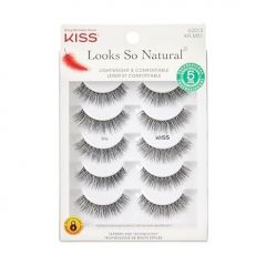 KISS Looks So Natural, False Eyelashes, 'Shy', 12 mm, I