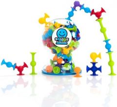 Fat Brain Toys Blue Balance Board Teeter Popper, Silicone & P