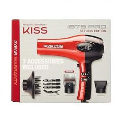 KISS 1875 Watt Pro Tourmaline Ceramic Hair Dryer, Styling Edition