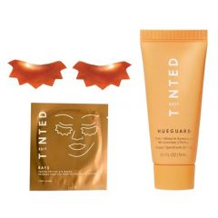 Live Tinted 1 Pair Rays Copper Peptide Eye Mask and Full-sized Su