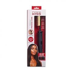 KISS Professional Pressing Comb with Polished Gold Straightening 