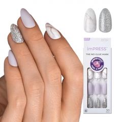 KISS imPRESS No Glue Mani Press-On Nails, Design, 'Climb Up&