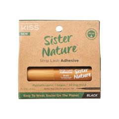 KISS Sister Nature, Lash Glue, Strip Lash Adhesive, Black, Includ