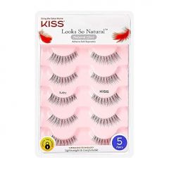 KISS Looks So Natural, False Eyelashes, 'Sultry', 12 mm
