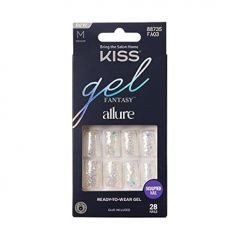 KISS Gel Fantasy Press On Nails, Nail glue included, 'How Da