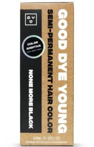 Good Dye Young None More Black Semi-Permanent Hair Dye Additive (