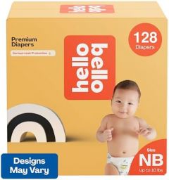 Hello Bello Premium Diapers, Size NB (Up to 10 lbs) Surprise Pack