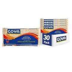 Goya Foods Enriched Medium Grain Rice, 1 Pound (Pack of 30), 16-O
