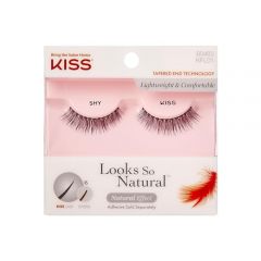 KISS Looks So Natural False Eyelashes, 'Shy', 14 mm, In