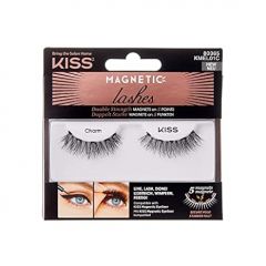 KISS Magnetic False Eyelashes, 'Charm', 12 mm, Includes