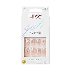 KISS Gel Fantasy Collection Ready-to-Wear Press-On Nails, ‘I Fe