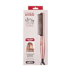 KISS Dry and Style Heat Brush, Wet to Dry Detangling and Volumizi