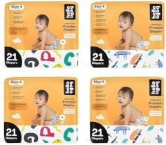 Hello Bello Premium Baby Diapers Size 4 I 84 Count of Disposable,