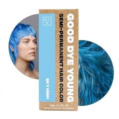 Good Dye Young Semi Permanent Light Blue Hair Dye (Sky High) ? UV