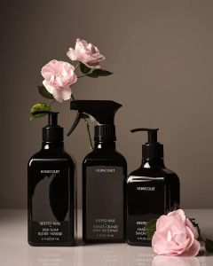 Homecourt Steeped Rose Kitchen Trio - Surface Cleaner, Dish Soap,
