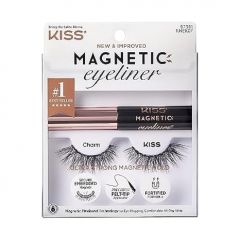 KISS Magnetic, False Eyelashes, 'Charm', 12 mm, Include