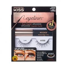 KISS Magnetic False Eyelashes, 'Lure', 12 mm, Includes 