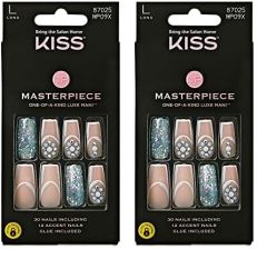 KISS Masterpiece One-Of-A-Kind Luxe Manicure – Long, Square - S