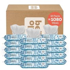 Hello Bello Extra Gentle Unscented Baby Wipes - Made with 99% Wat