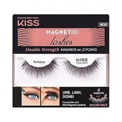 KISS Magnetic False Eyelashes, 'Tantelize', 12 mm, Incl