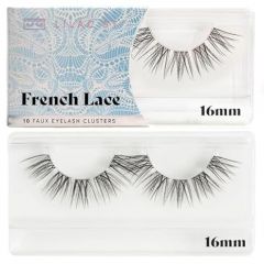 Lilac St - French Lace Glamorous Faux Eyelash Clusters (12mm) - D