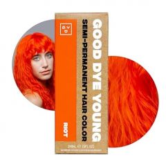 Good Dye Young Semi Permanent Orange Hair Dye (Riot) ? UV Protect