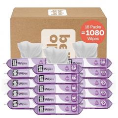 Hello Bello Extra Gentle Lavender Scented Baby Wipes - Made with 