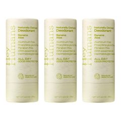 Hey Humans Banana Aloe Vegan, Aluminum Free Deodorant with Natura