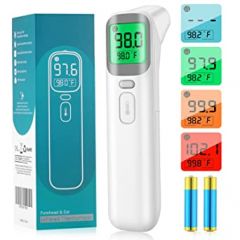 Forehead Thermometer Touchless Infrared Thermometer for Adults, D