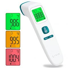 LIVIN Touchless Forehead Thermometer, Medical-Grade FDA 510(K) Cl