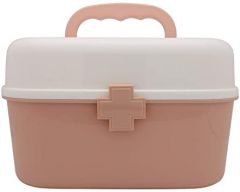 BangQiao Plastic First Aid Storage Box Container Bin with Removab