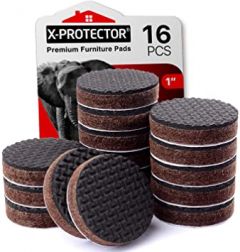 X-PROTECTOR Non Slip Furniture Pads – 16 pcs Premium Furniture 